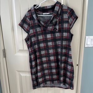Ricki’s Tunic style Plaid Top